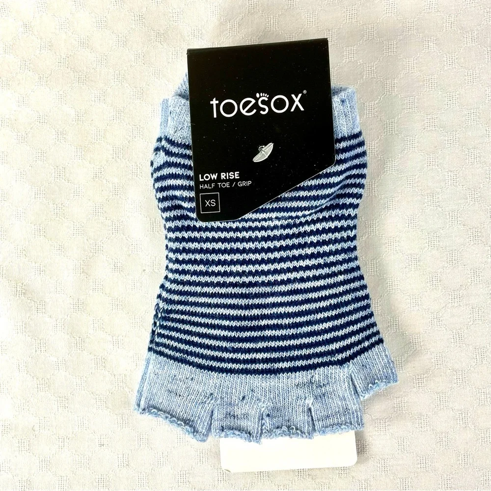 Toesox Low Rise Toe Socks Size Extra Small - Picture 1 of 3